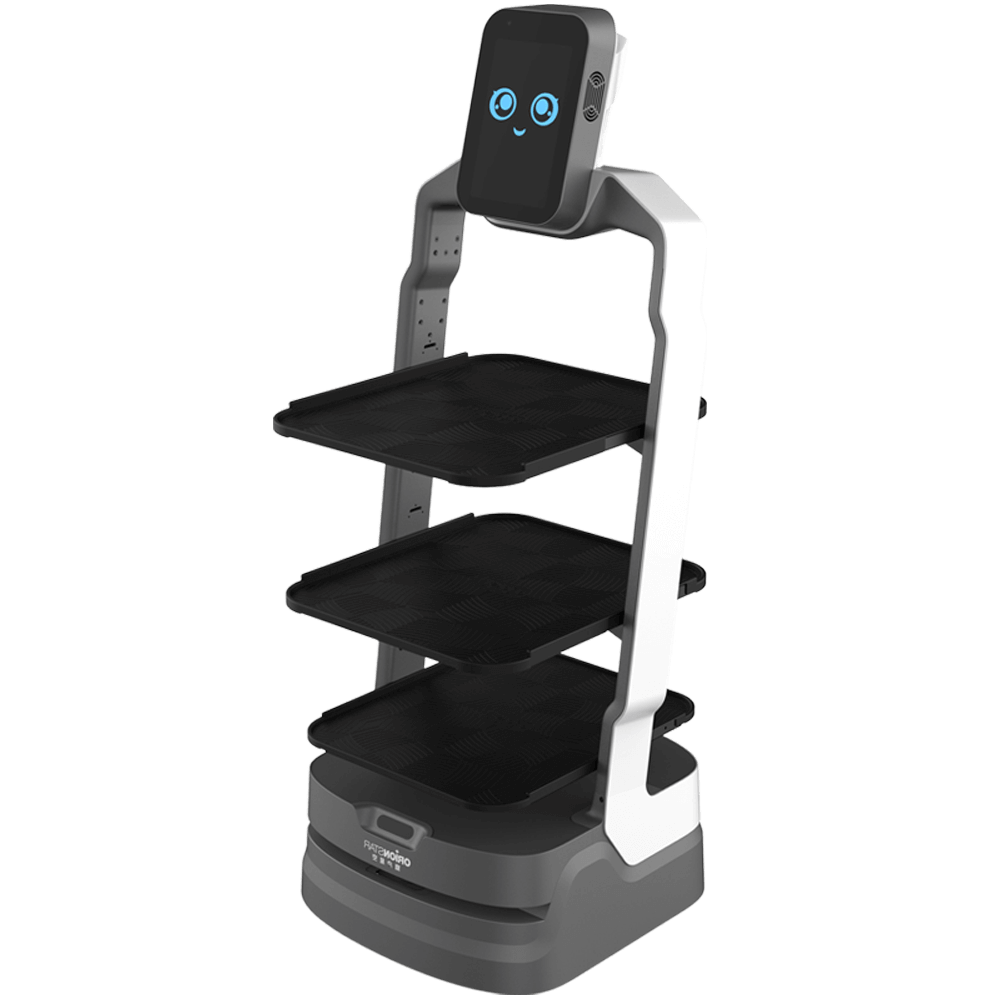 Luckibot ist ein effizienter und belastbarer Serviceroboter,