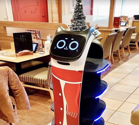 Unsere Kellner Roboter können auch passend zu deinem Restaurant oder Event gestaltet werden