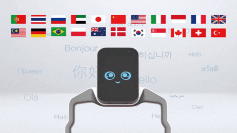 Die Roboter beherrschen viele verschiedene Sprachen. Wir helfen dir dabei die passende einzurichten